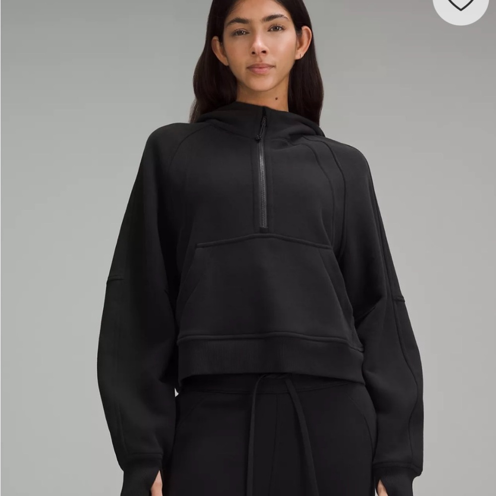 Lululemon Scuba Oversized Half-Sized Hoodie